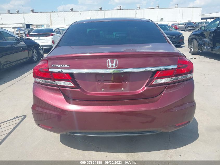 2013 HONDA CIVIC SDN EX - 2HGFB2F88DH541765