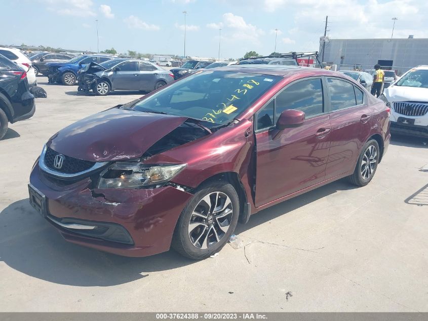 2013 HONDA CIVIC SDN EX - 2HGFB2F88DH541765