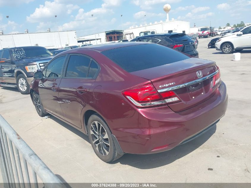 2013 HONDA CIVIC SDN EX - 2HGFB2F88DH541765