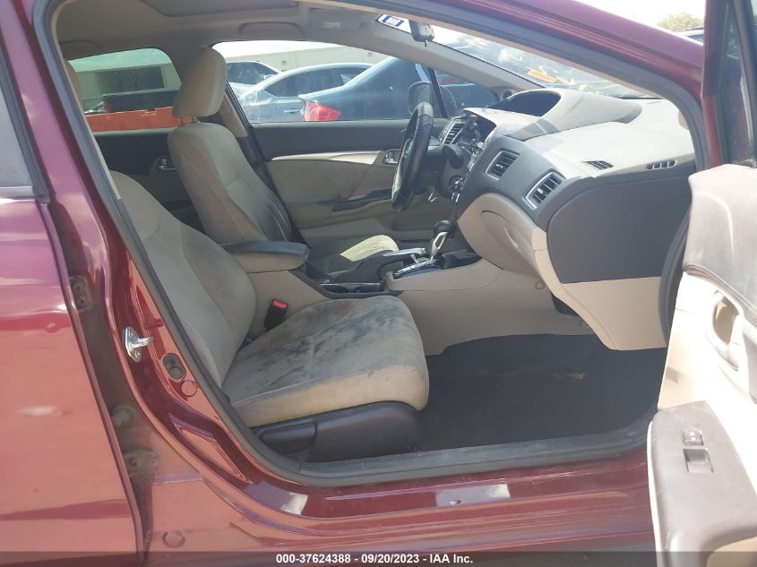 2013 HONDA CIVIC SDN EX - 2HGFB2F88DH541765