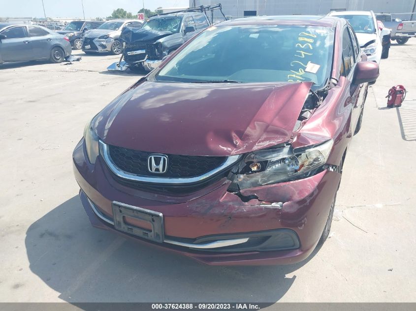 2013 HONDA CIVIC SDN EX - 2HGFB2F88DH541765