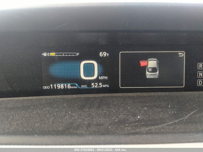 2017 TOYOTA PRIUS TWO/TWO ECO/THREE - JTDKBRFU6H3042832