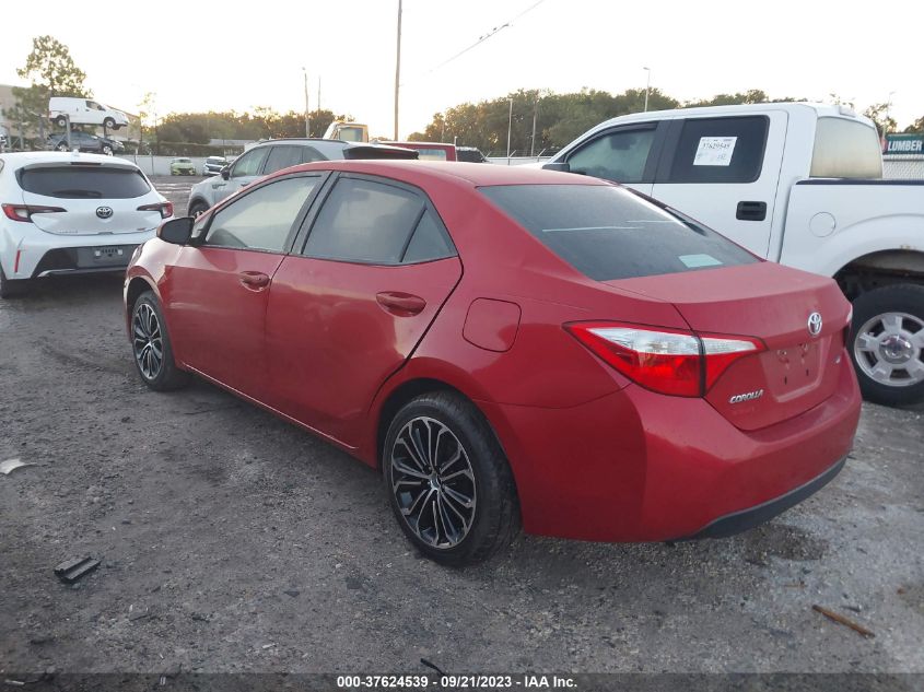 2016 TOYOTA COROLLA L/LE/LE PLS/PRM/S/S PLS - 2T1BURHE9GC590443