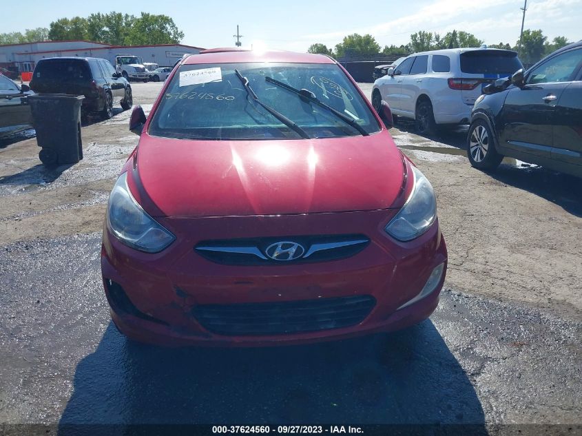 2013 HYUNDAI ACCENT GLS - KMHCU4AE7DU577587