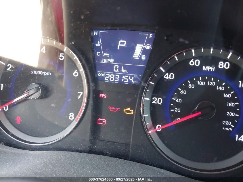 2013 HYUNDAI ACCENT GLS - KMHCU4AE7DU577587