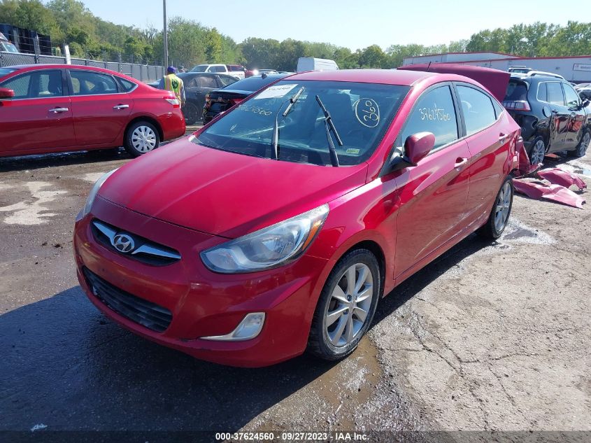 2013 HYUNDAI ACCENT GLS - KMHCU4AE7DU577587