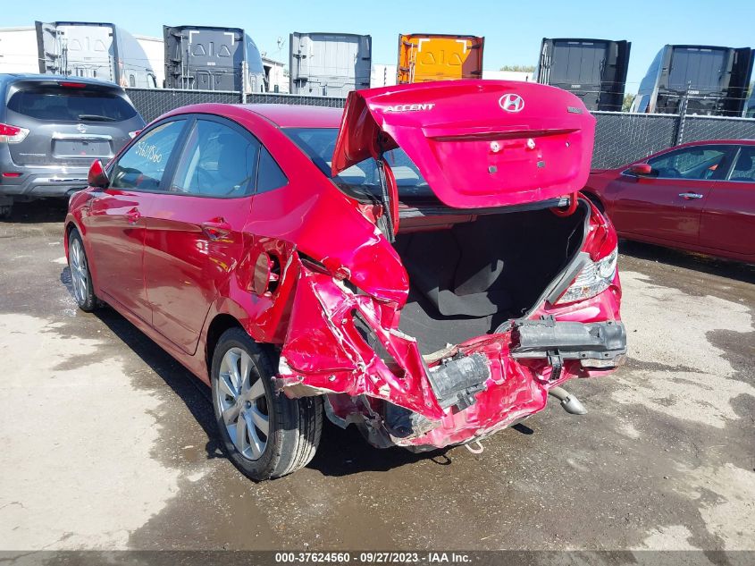 2013 HYUNDAI ACCENT GLS - KMHCU4AE7DU577587