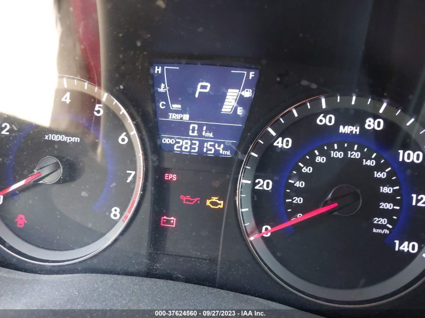 2013 HYUNDAI ACCENT GLS - KMHCU4AE7DU577587