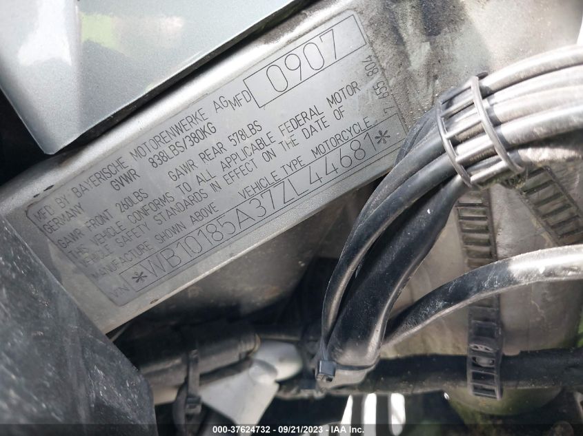2007 BMW F650 GS - WB10185A37Z144681