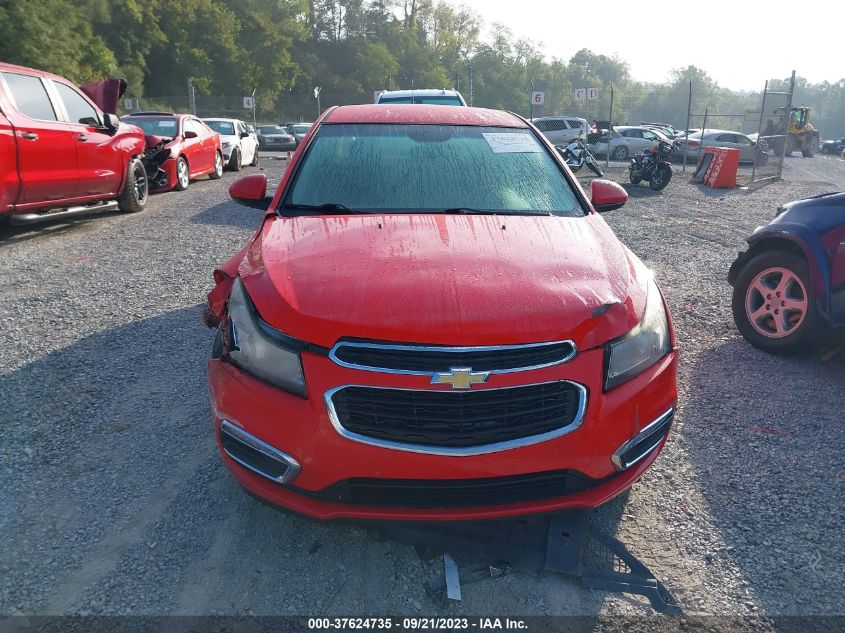 2015 CHEVROLET CRUZE LT - 1G1PC5SBXF7166472