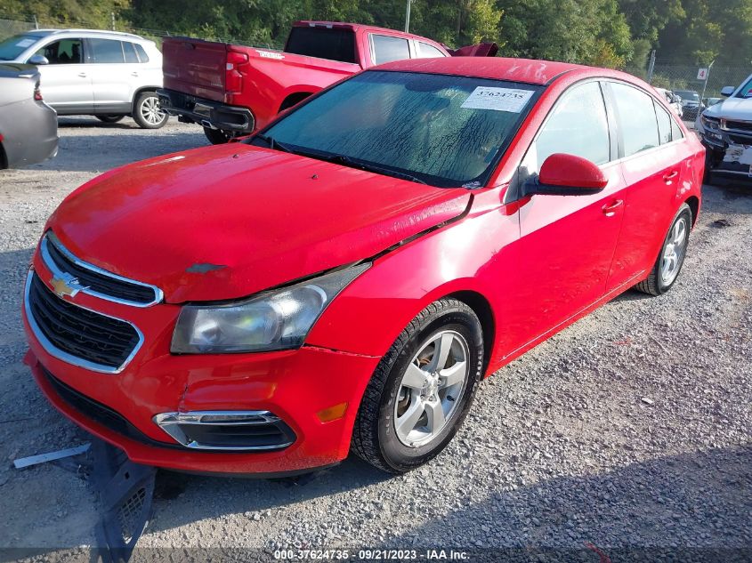 2015 CHEVROLET CRUZE LT - 1G1PC5SBXF7166472