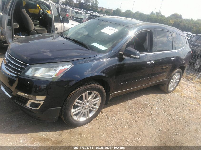 2015 CHEVROLET TRAVERSE LT - 1GNKRGKD0FJ159876