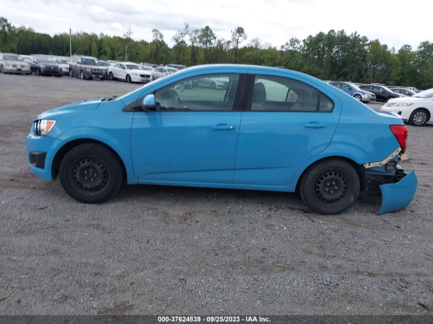 2014 CHEVROLET SONIC LS - 1G1JA5SH4E4158111