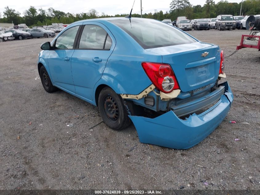 2014 CHEVROLET SONIC LS - 1G1JA5SH4E4158111