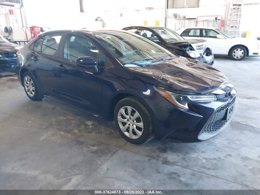 VIN 5YFEPMAE0NP309306 2022 TOYOTA COROLLA LE