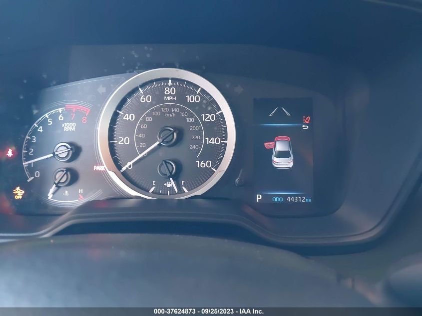 VIN 5YFEPMAE0NP309306 2022 TOYOTA COROLLA LE