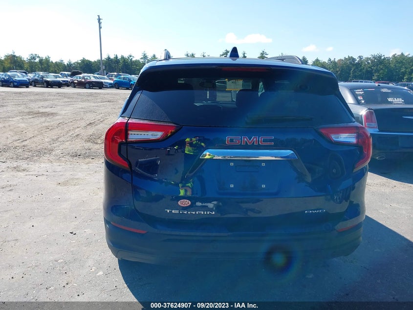 VIN 3GKALTEV0NL112586 2022 GMC TERRAIN SLE