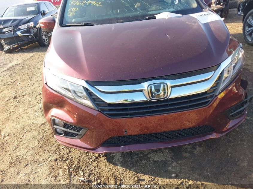 2018 HONDA ODYSSEY EX-L - 5FNRL6H73JB047111