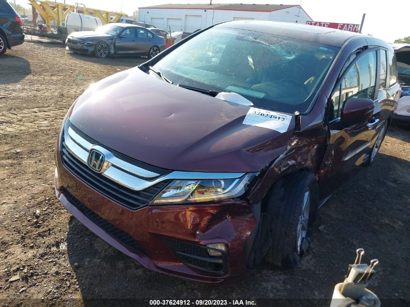 2018 HONDA ODYSSEY EX-L - 5FNRL6H73JB047111