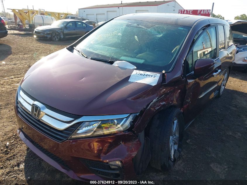 2018 HONDA ODYSSEY EX-L - 5FNRL6H73JB047111