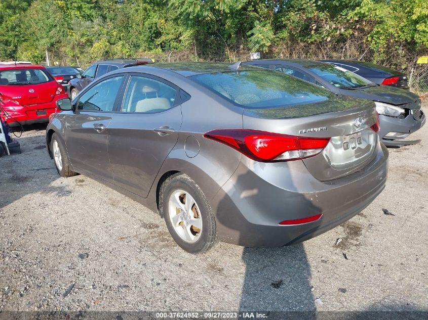 2014 HYUNDAI ELANTRA SE - 5NPDH4AE0EH529096