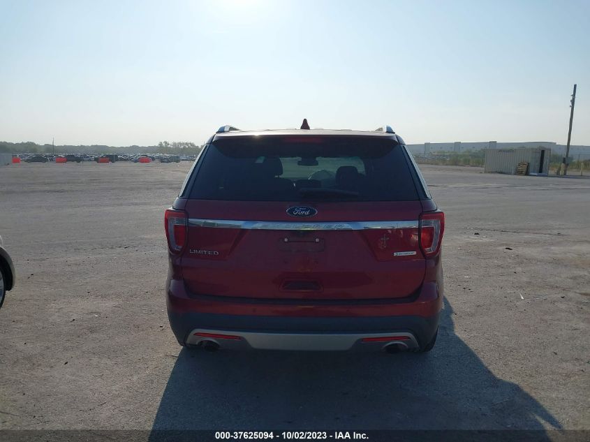2017 FORD EXPLORER LIMITED - 1FM5K7FH6HGD53895