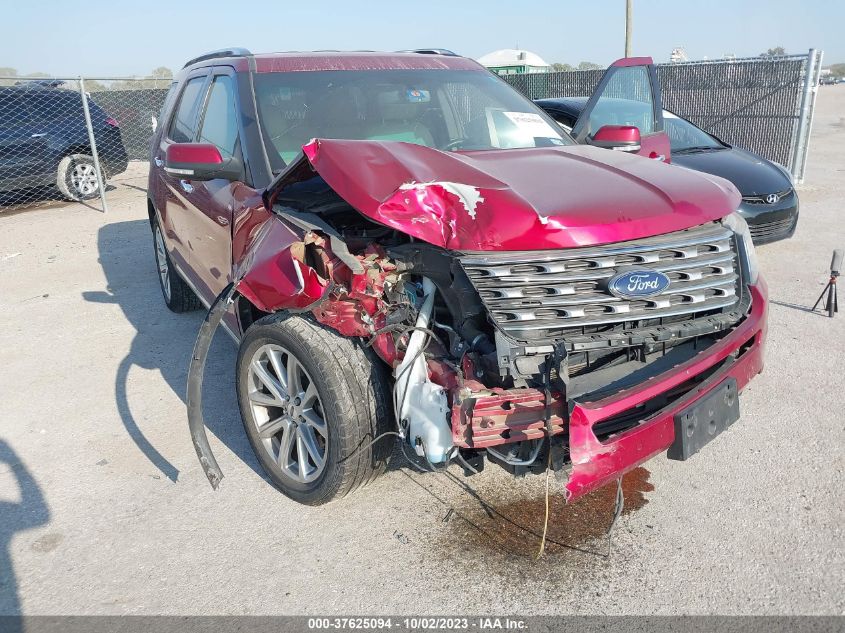 2017 FORD EXPLORER LIMITED - 1FM5K7FH6HGD53895
