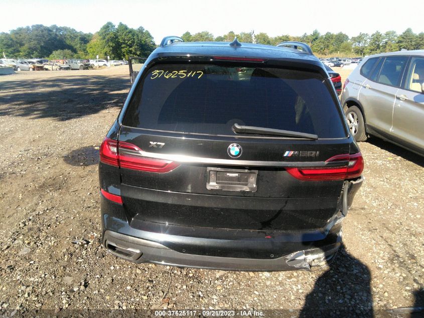 2021 BMW X7 M50I - 5UXCX6C07M9G94714