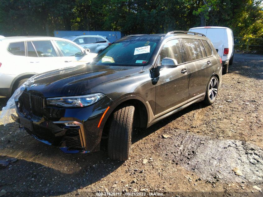 2021 BMW X7 M50I - 5UXCX6C07M9G94714