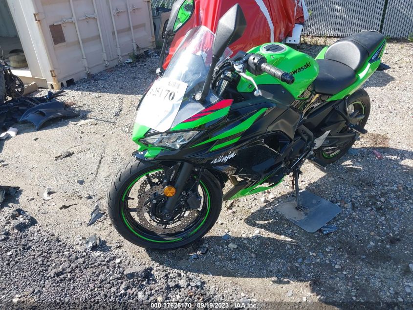 VIN ML5EXEM10LDA13522 2020 KAWASAKI EX650 M