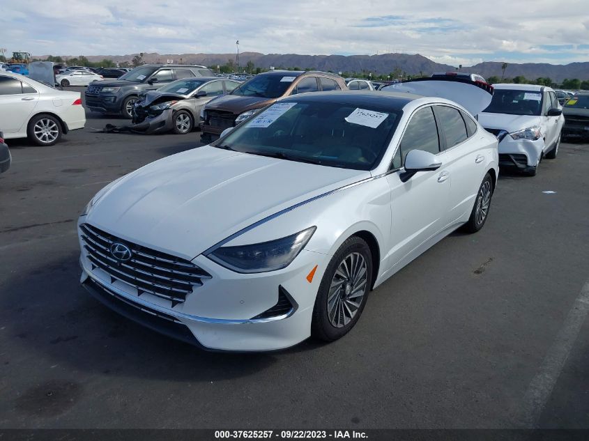 2021 HYUNDAI SONATA HYBRID LIMITED - KMHL54JJ5MA021421