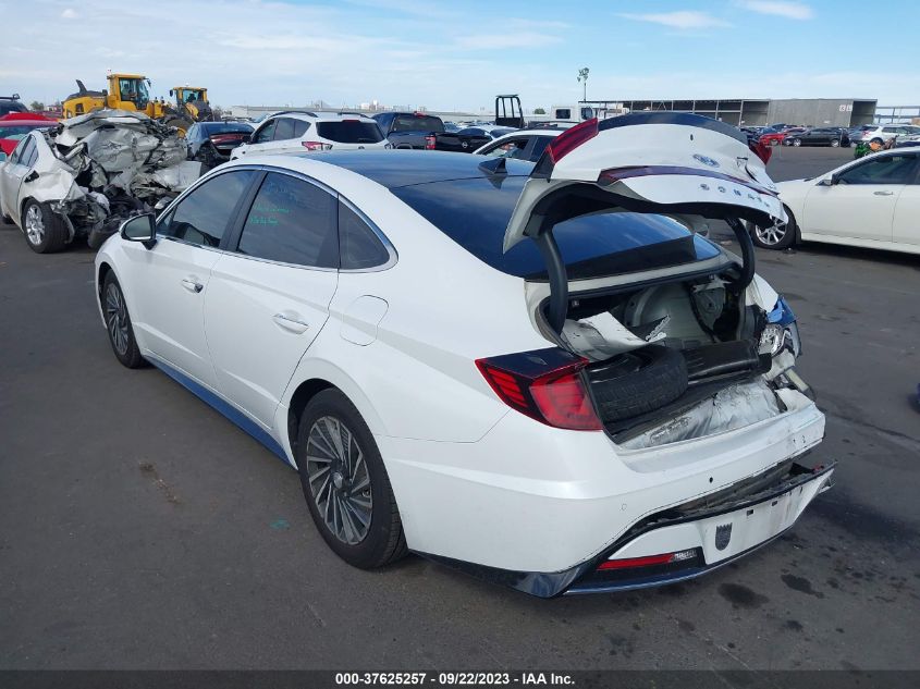 2021 HYUNDAI SONATA HYBRID LIMITED - KMHL54JJ5MA021421