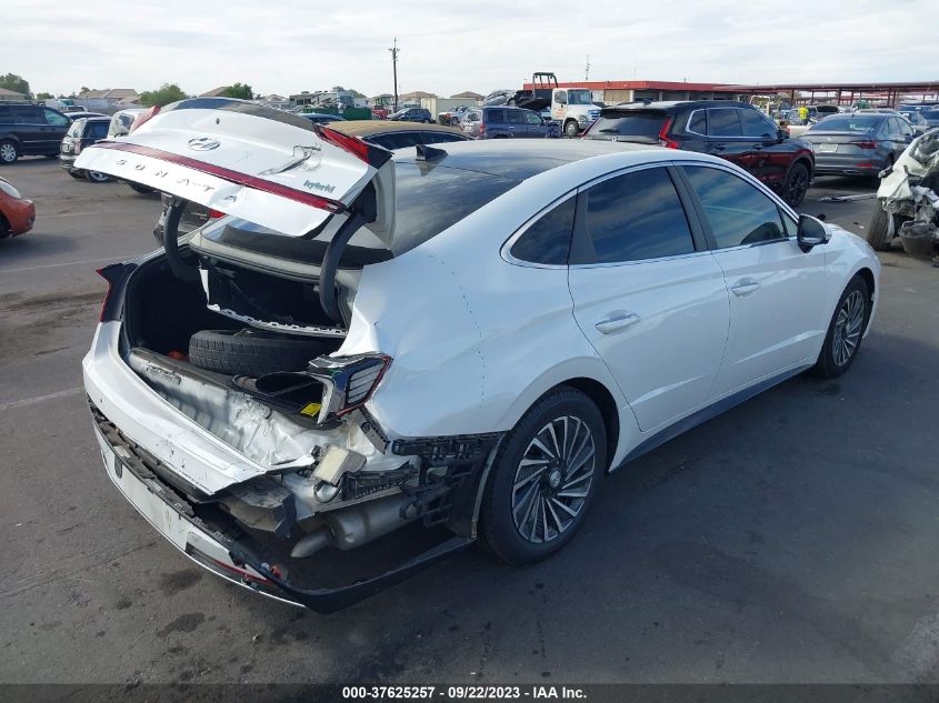 2021 HYUNDAI SONATA HYBRID LIMITED - KMHL54JJ5MA021421