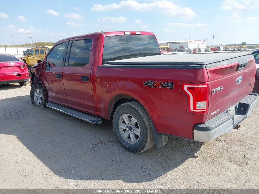 2016 FORD F-150 XLT/XL/LARIAT - 1FTEW1EP5GKF49336