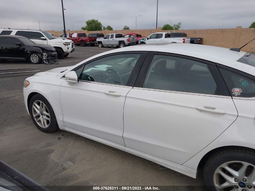 2016 FORD FUSION SE - 3FA6P0H77GR344383