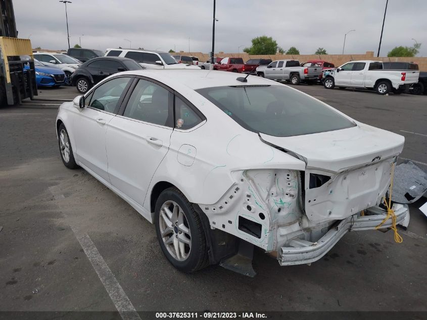 2016 FORD FUSION SE - 3FA6P0H77GR344383