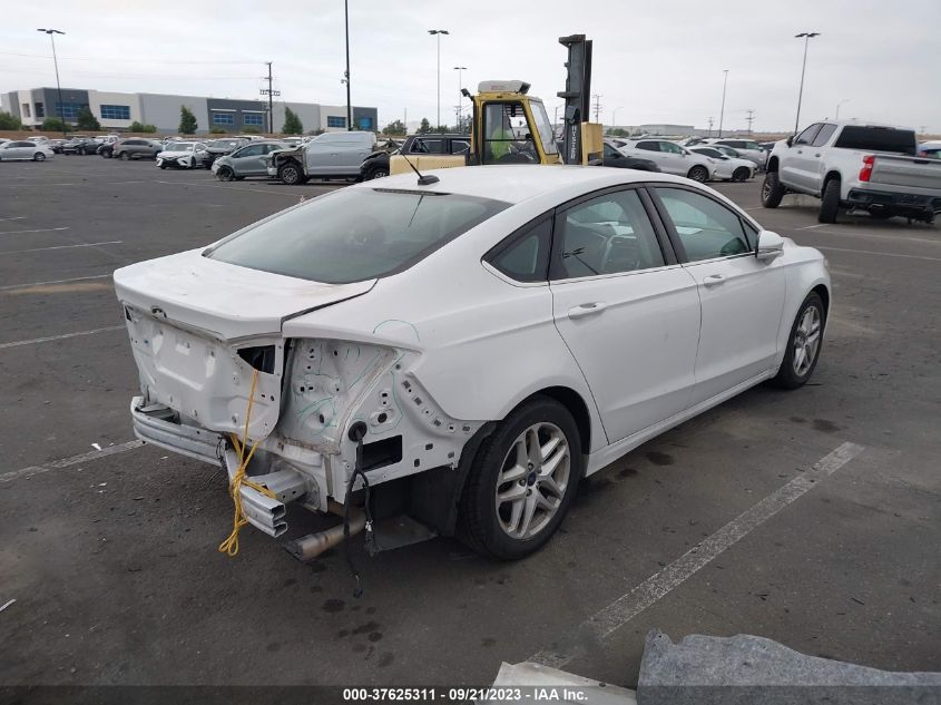 2016 FORD FUSION SE - 3FA6P0H77GR344383