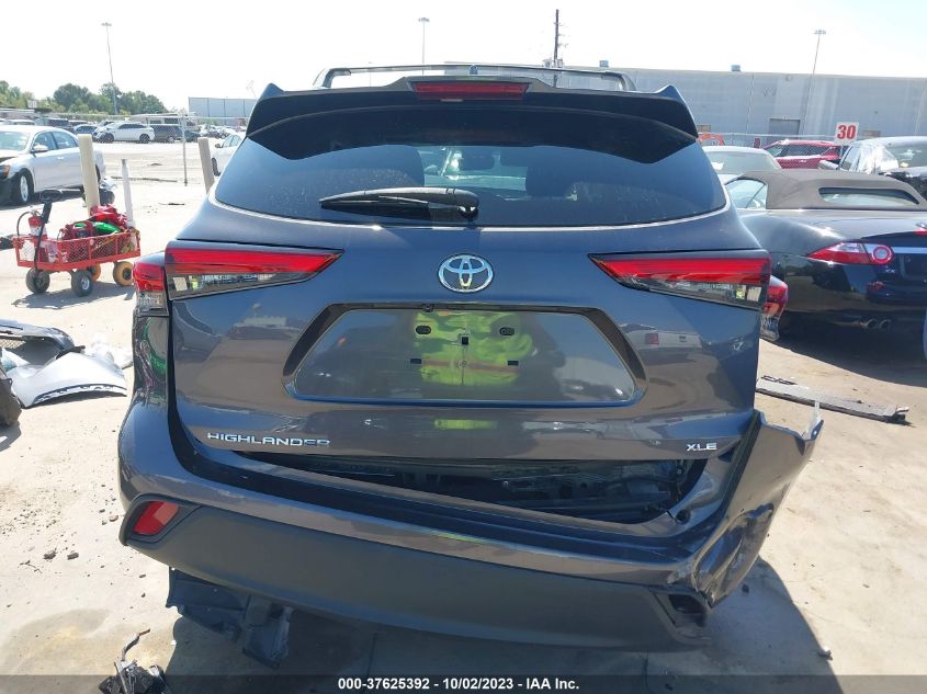 2021 TOYOTA HIGHLANDER XLE - 5TDGZRAH4MS523179