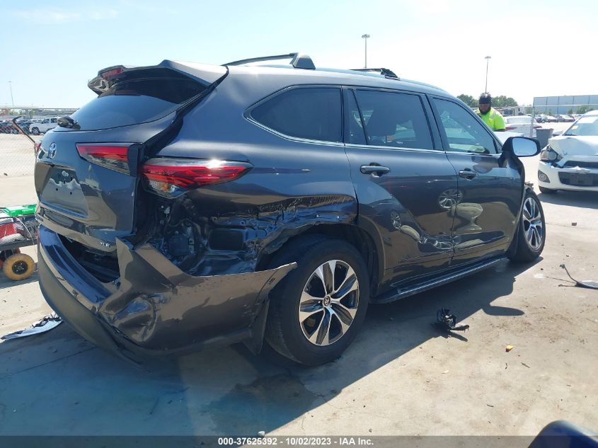 2021 TOYOTA HIGHLANDER XLE - 5TDGZRAH4MS523179