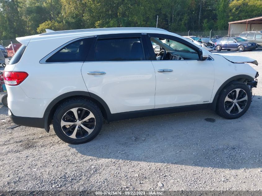 2016 KIA SORENTO EX - 5XYPHDA1XGG137683