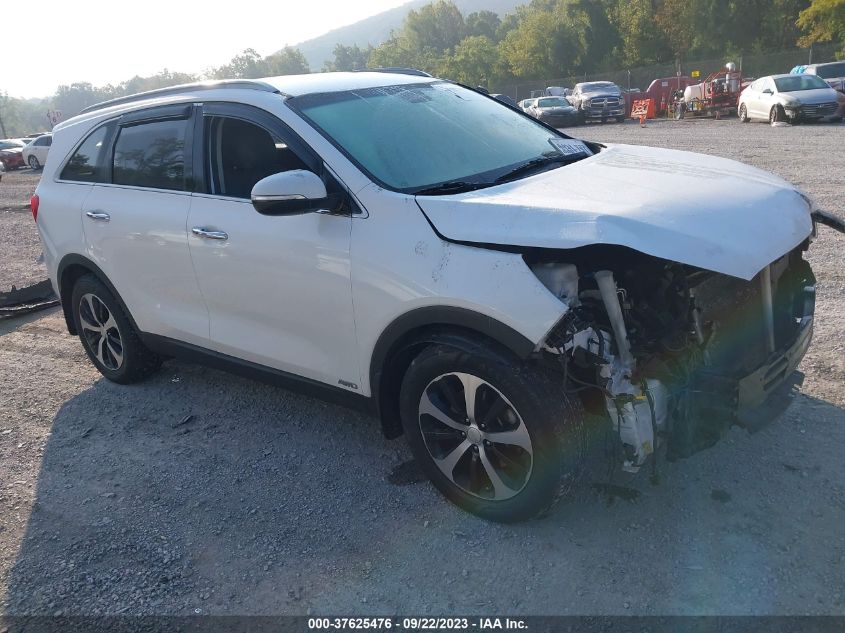 2016 KIA SORENTO EX - 5XYPHDA1XGG137683