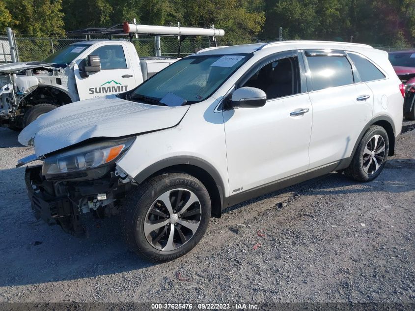 2016 KIA SORENTO EX - 5XYPHDA1XGG137683