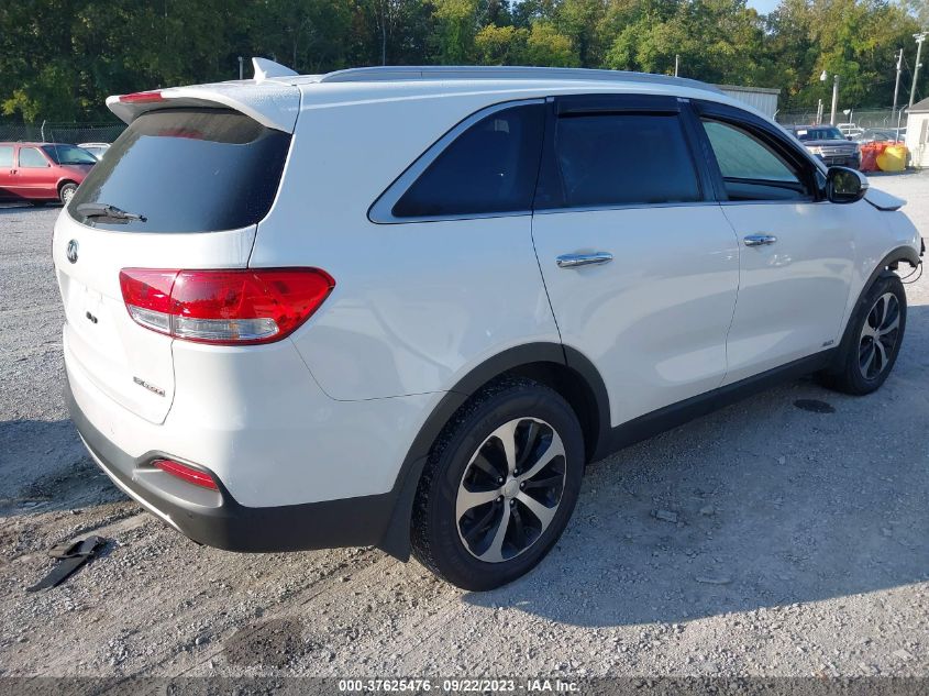 2016 KIA SORENTO EX - 5XYPHDA1XGG137683