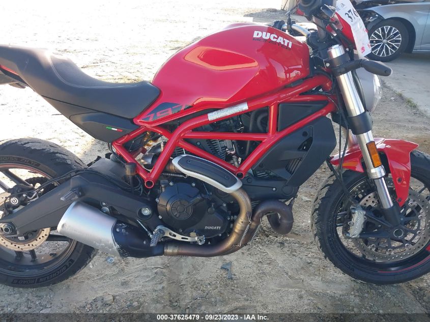 2017 DUCATI MONSTER 797 ZDMMADBM8HB002184