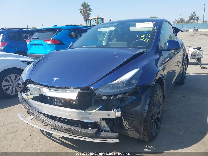 VIN 7SAYGDEF9PF764303 2023 TESLA MODEL Y PERFORMANCE