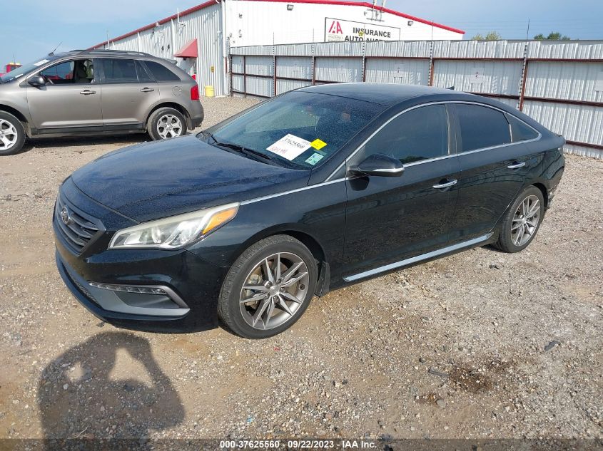 2015 HYUNDAI SONATA 2.0T SPORT - 5NPE34AB1FH208520