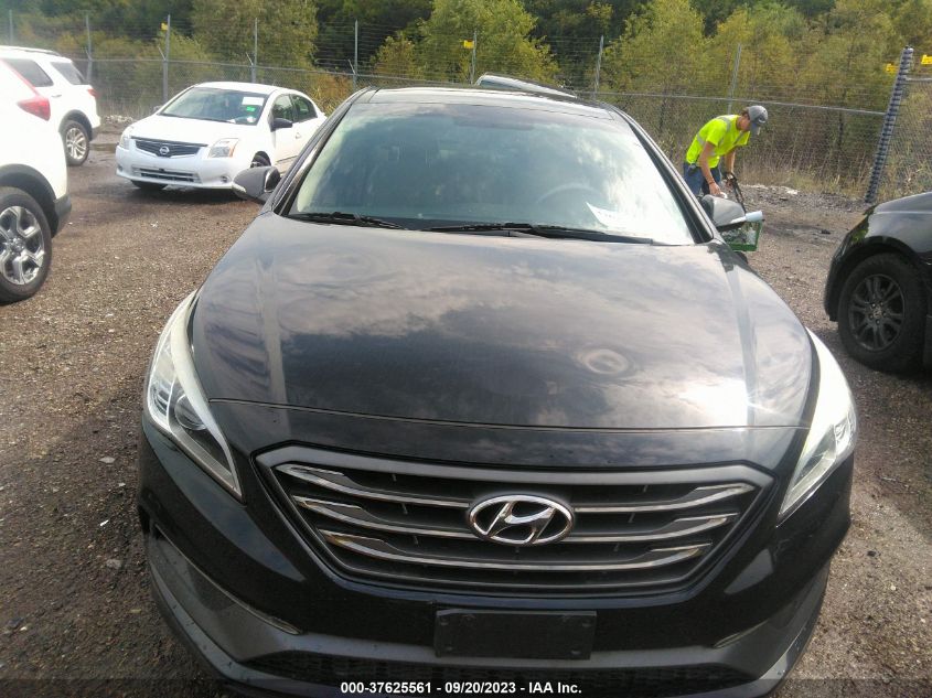 2016 HYUNDAI SONATA 2.4L LIMITED - 5NPE34AFXGH312623