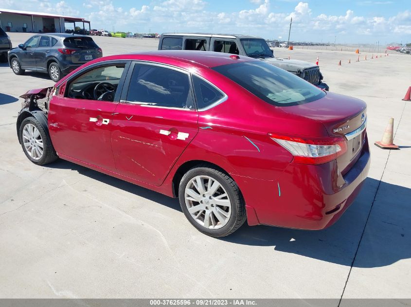 2014 NISSAN SENTRA SL - 3N1AB7AP0EL606088