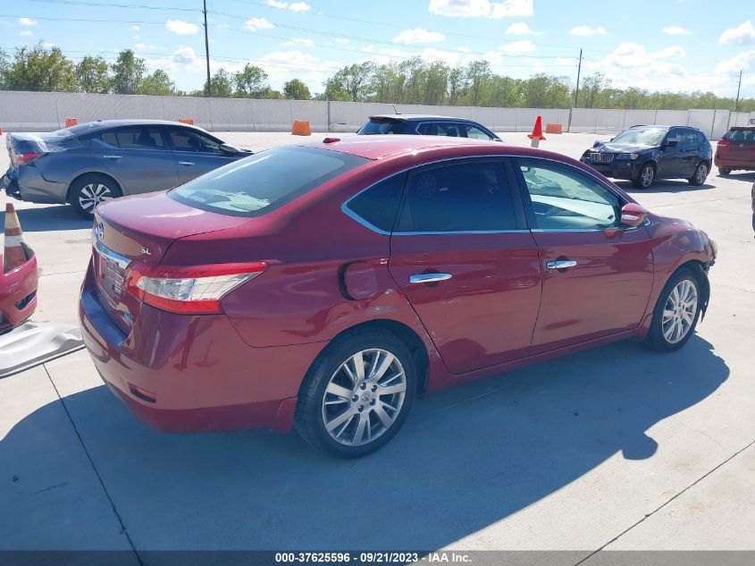 2014 NISSAN SENTRA SL - 3N1AB7AP0EL606088