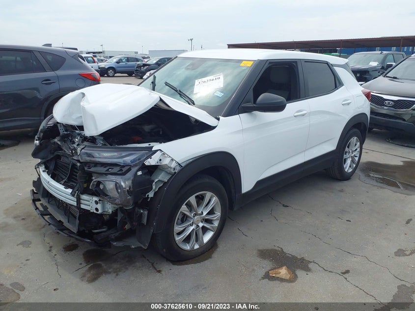 VIN KL79MMS2XMB081565 2021 CHEVROLET TRAILBLAZER LS